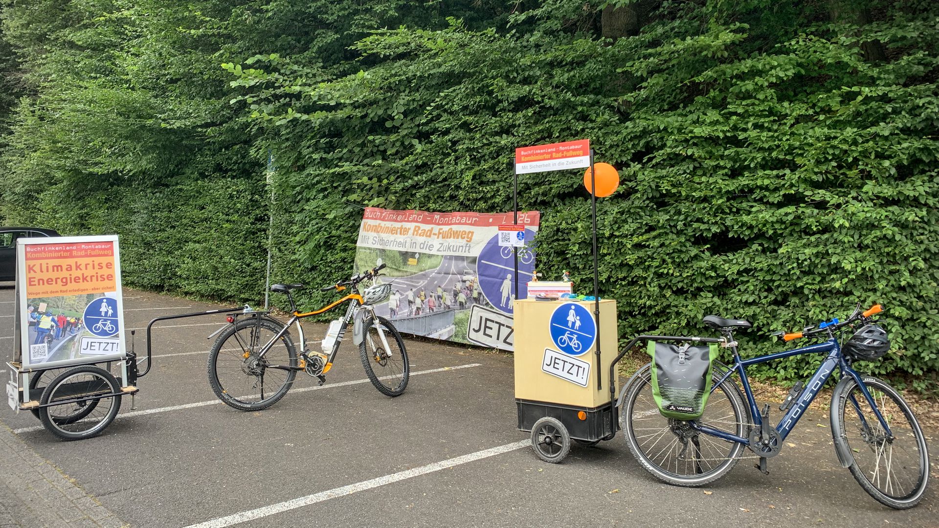 Gelbachtaltag - unser Infostand