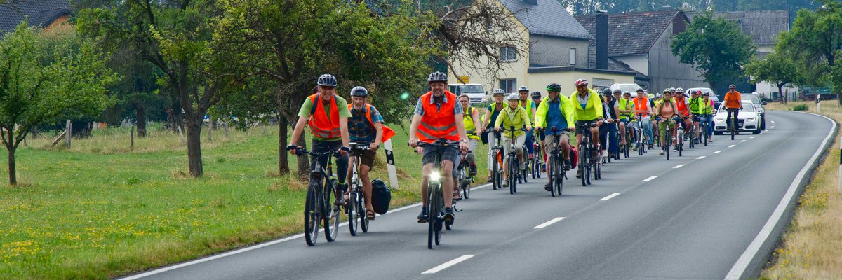 Critical Mass zwischen Holler und Montabaur