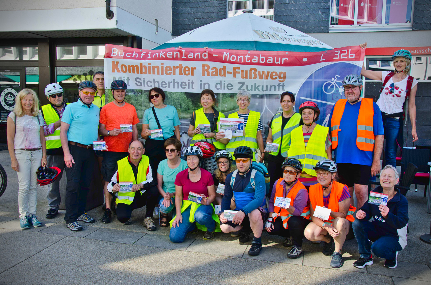 Am Radweg jezt am 1.6.2019 in Montabauer